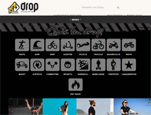 Tablet Screenshot of dropboards.com.br